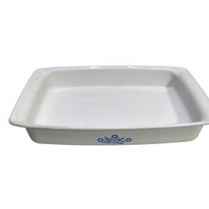 VTG Corning Ware Cornflower Blue 2 Quart Roaster Lasagna Pan P-332 13x8.5x2.25